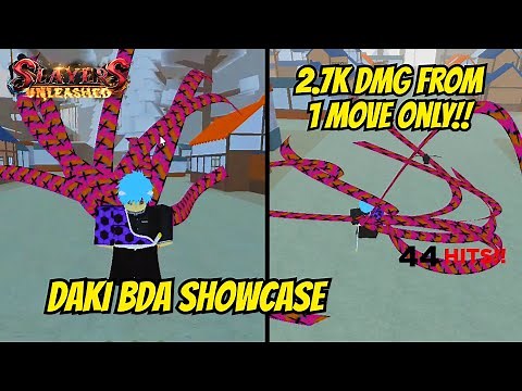 [NEW CODES] DAKI BDA SHOWCASE || Slayers Unleashed