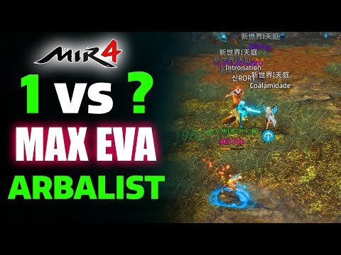 MIR4 PvP: 1 vs ? – The Power of EVA Arbalist!
