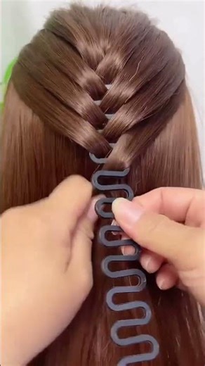 Lazy Person's Fishbone Braid Technique