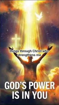 How to Experience God’s Power Working in You!#GodsPowerShorts #HolySpiritShorts #BibleVersesShorts