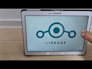 구형 태블릿PC 삼성 갤럭시 노트 10.1 SM-P600모델 커스텀OS 리니지OS 초기화 방법. LineageOS 14.1 / Android 7.1.2