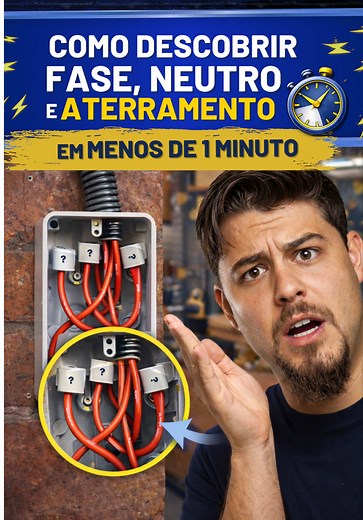 Como Identificar Fase, Neutro e Terra na Instalação Elétrica