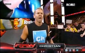 WWE 魅力队长Christian伤病后回归2013年RAW 欢呼声爆棚