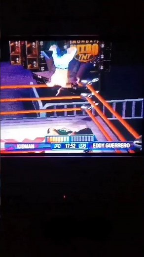 Billy Kidman Shooting Star Press for the Win!!! WCW Mayhem Ps1 #wcw #ps1