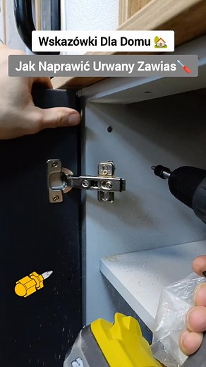 Jak Naprawić Urwany Zawias 🪛✅️ Wskazówki Dla Domu 🏠 | Łukasz Czerniawski