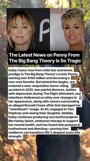 kaley cuoco faced devastating injuries, divorce, and depression—the heartbreaking truth behind penn