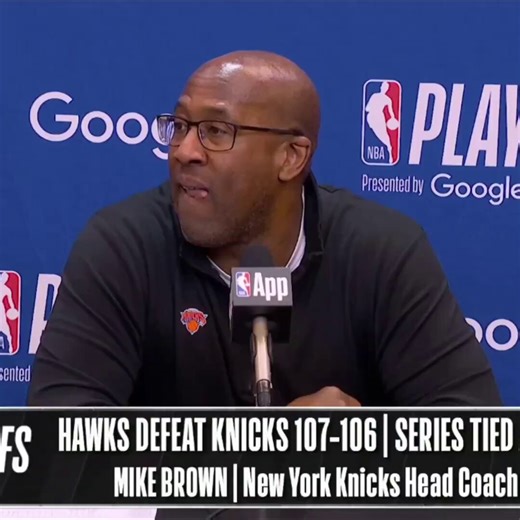 KAT 14 in 3rd –– 4 rest of gameBrown "KAT great player; he's just gotta impose his will on game…All-Star many times, I don't need to tell him every game "be aggressive"––he knows…"Hart "We gotta make sure he's involved…put him in action…We'll look at film & be be better"