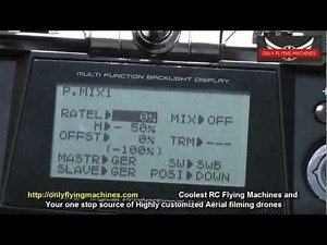 Programming your Radio to use with DJI naza M GPS - Detailed Guide