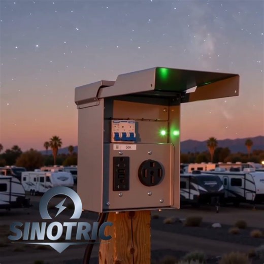 24-Hour Time-Lapse: One Power Box at an RV Campground ⏳⚡ #b2b #automobile #electric #outdoorpower