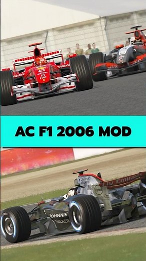 This F1 2006 Mod for Assetto Corsa is Pure Nostalgia!