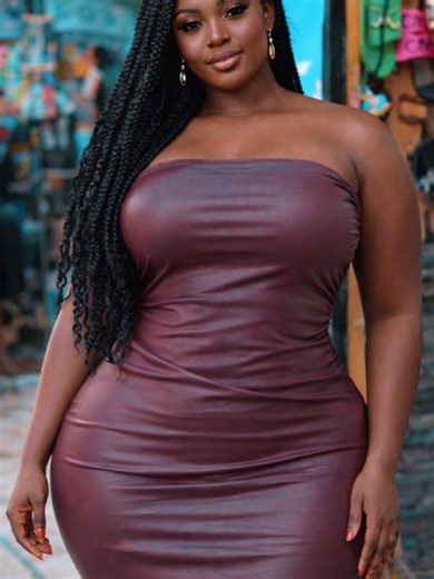 This leather dress understood the assignment🥰 Night out or special dinner --where are you wearing it? Follow for more outfit inspo. #kenyafashion #ootd #ladiesfashion #nairobifashion