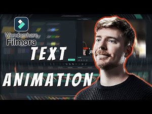How to Create MrBeast Text Animation in Filmora 14