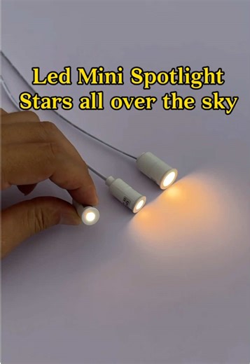 Mini LED Spotlight Creates Starry Sky Effect