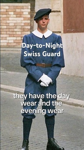 The meaning behind the Swiss guard uniform