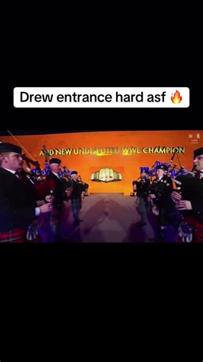 Drew McIntyre's Epic WWE Entrance