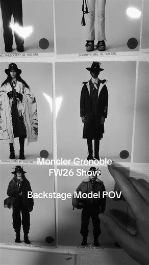 Take a peek backstage at the #MonclerGrenoble FW26 show.