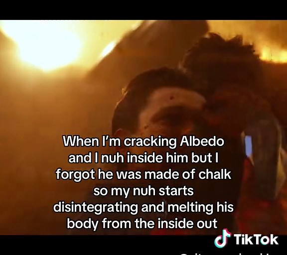 Chalk trade #nitrogenminoxides #albedo #chalk #genshinimpact #genshin