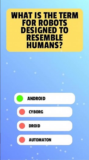 Test Your Knowledge: Can You Answer These Quick Robotics Questions? 🤖 #Shorts