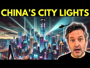 How China Lights Up It's Skyscrapers At Night | Chongqing China