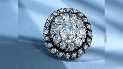 Napoleon’s diamond brooch sells for $4.4 million at auction