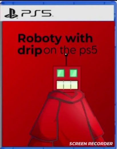 roboty with drip on the ps5 #roboty #ps5 #bfdi #bfb