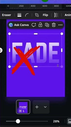 Canva Fade Text Effect (EASY) | 1-Minute Tutorial