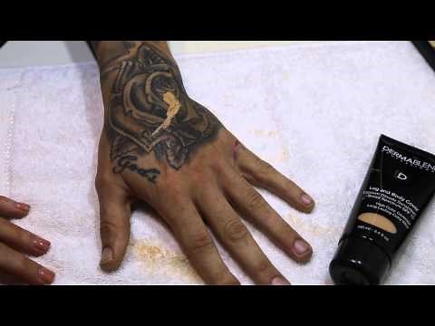 HOW TO: TATTOO Coverage with Dermablend