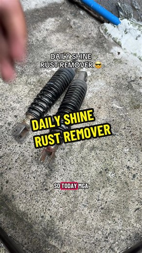 Effective Rust Remover for Daily Shine