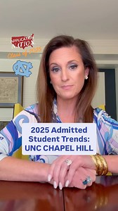 2025 Admitted Student Trends: UNC CHAPEL HILL #collegeacceptance #UNCChapelHill #CollegeAdmissions | Sara Harberson