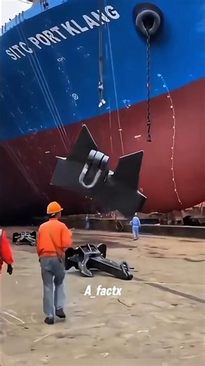 Power of Ship Anchor: Engine vs Anchor! ⚓⚡ #Shorts