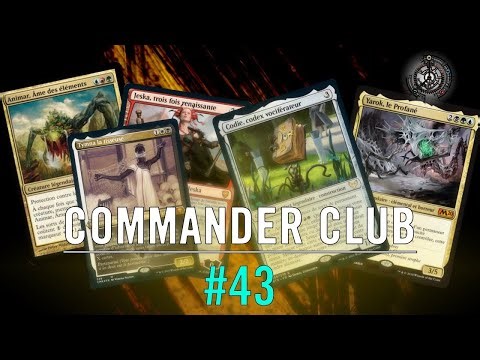 ⚡⚡Commander Club ⚡⚡ Soirée cedh : CODIE vs ANIMAR vs TYMNA & JESKA vs YAROK