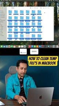 How to delete temporary files in MacBook? How to clear temp files in MacBook? Clear Cache in MacBook