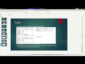 Membuat database sql menggunakan XAMPP pemrograman dasar 1