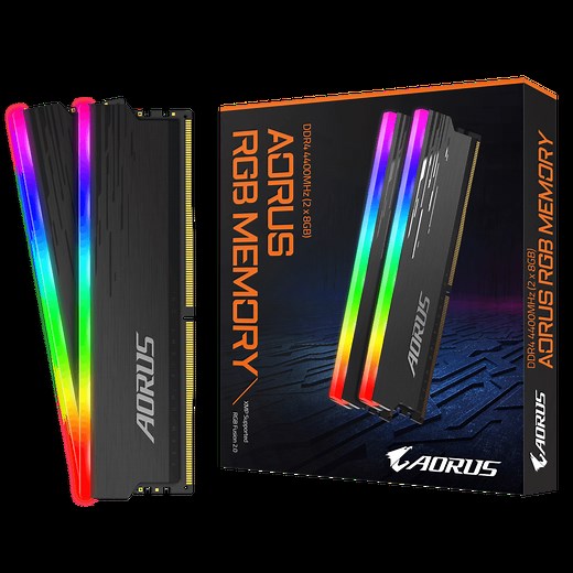 AORUS RGB Memory DDR4 16GB (2x8GB) 4400MT/s - GIGABYTE Global