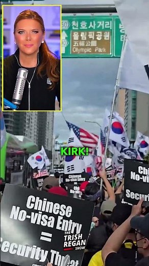 South Koreans Chant "WE ARE CHARLIE KIRK"