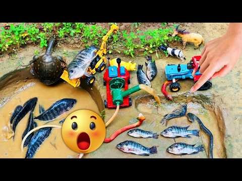 diy mini powerful diesel engine water pump for fish 🐟 science project‪@zoncreator‬