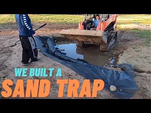 Building a Backyard Sand Trap
