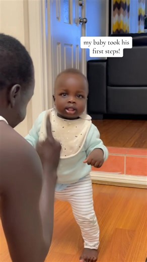 Baby's First Steps Milestone Achievement