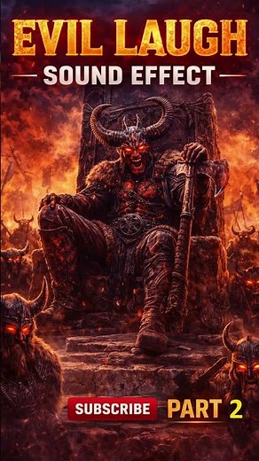 Evil Laugh Sound Effect Part 2