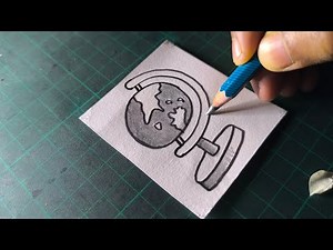 "Master the Art of Drawing a Perfect Globe: Step-by-Step Tutorial for Beginners!"