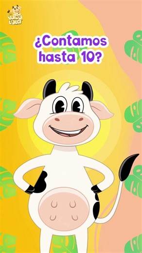 Juega y aprende los números con La Vaca Lola 🐮 y El Monito Comelón. 🙊