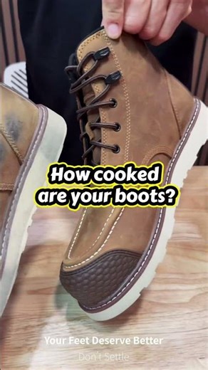 Work boots after real jobsite use vs new pair ‪@bruntworkwear‬ Code: illectricinc10 #illectricinc