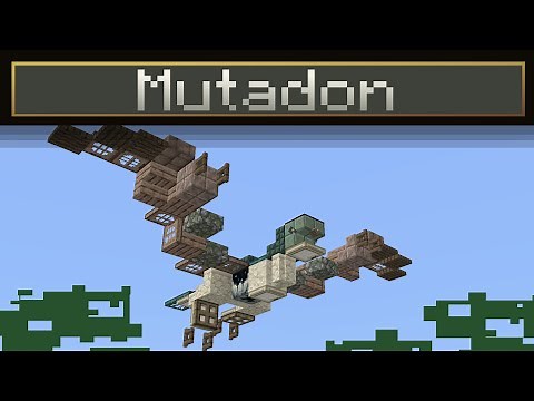 Minecraft | How To Build: Mutadon (Jurassic World Rebirth) [1.5x scale]