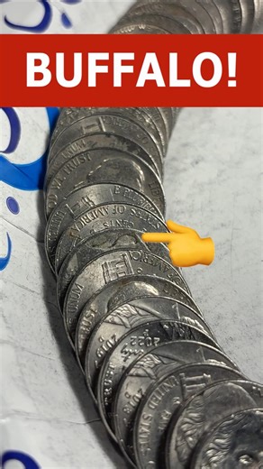 Almost 110-Year-Old Nickel Found! #coincollecting #coinrollhunting #coin