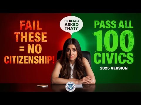 USCIS Update | 100 Civics Questions and Answers (2008 version) For US Citizenship Test 2025 #n400