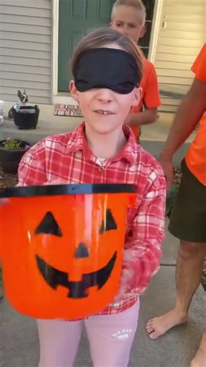 "Ping Pong Pumpkin Challenge 🎃 The whole family plays a funny Halloween party game where they pour ping pong balls across the table and try to get one in the tiny cup. Whoever gets the orange Jack-O-Lantern ball in, gets a special prize." 🎬 This video was produced by Network Media and Benson Bros | Challenge Accepted