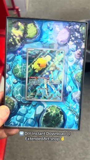 #destinedrivals #mistyspsyduck This is such a fun way to display your cards. #pokemon #psyduck