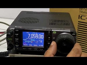 Icom IC-7000 HF/VHF/UHF Test RX