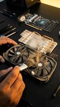 Cleaning and Saving a GTX 1660 Super 6GB #shorts #pcgaming