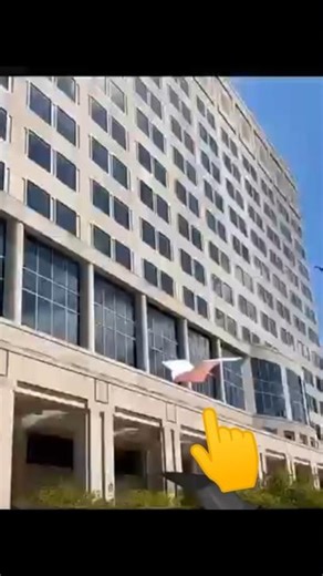 How to make a flapping flying paper airplane #diy #paper